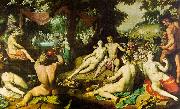 Cornelisz van Haarlem The Wedding of Peleus and Thetis oil on canvas